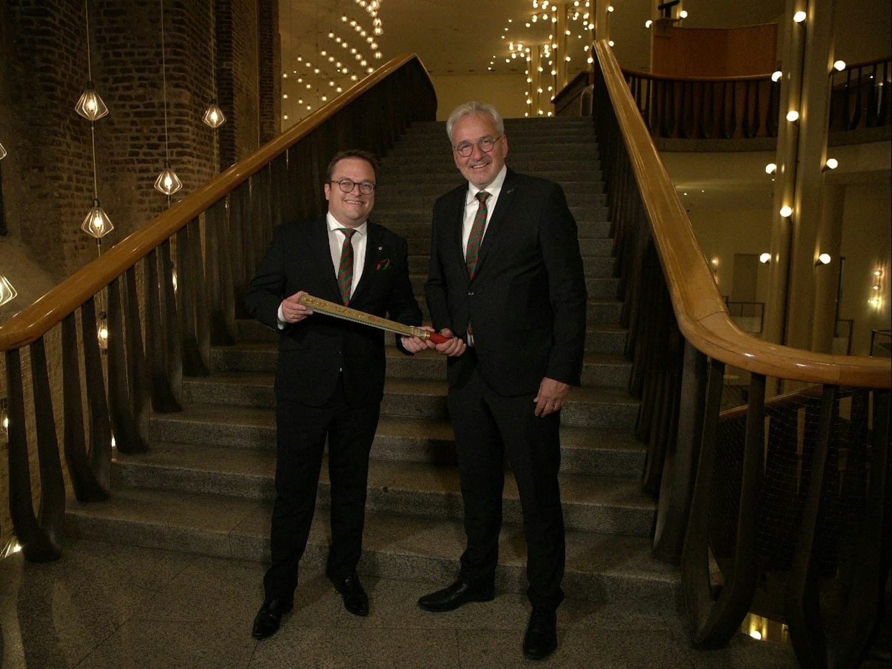 Hans Kölschbach und Björn Braun von den Altstädter Köln.