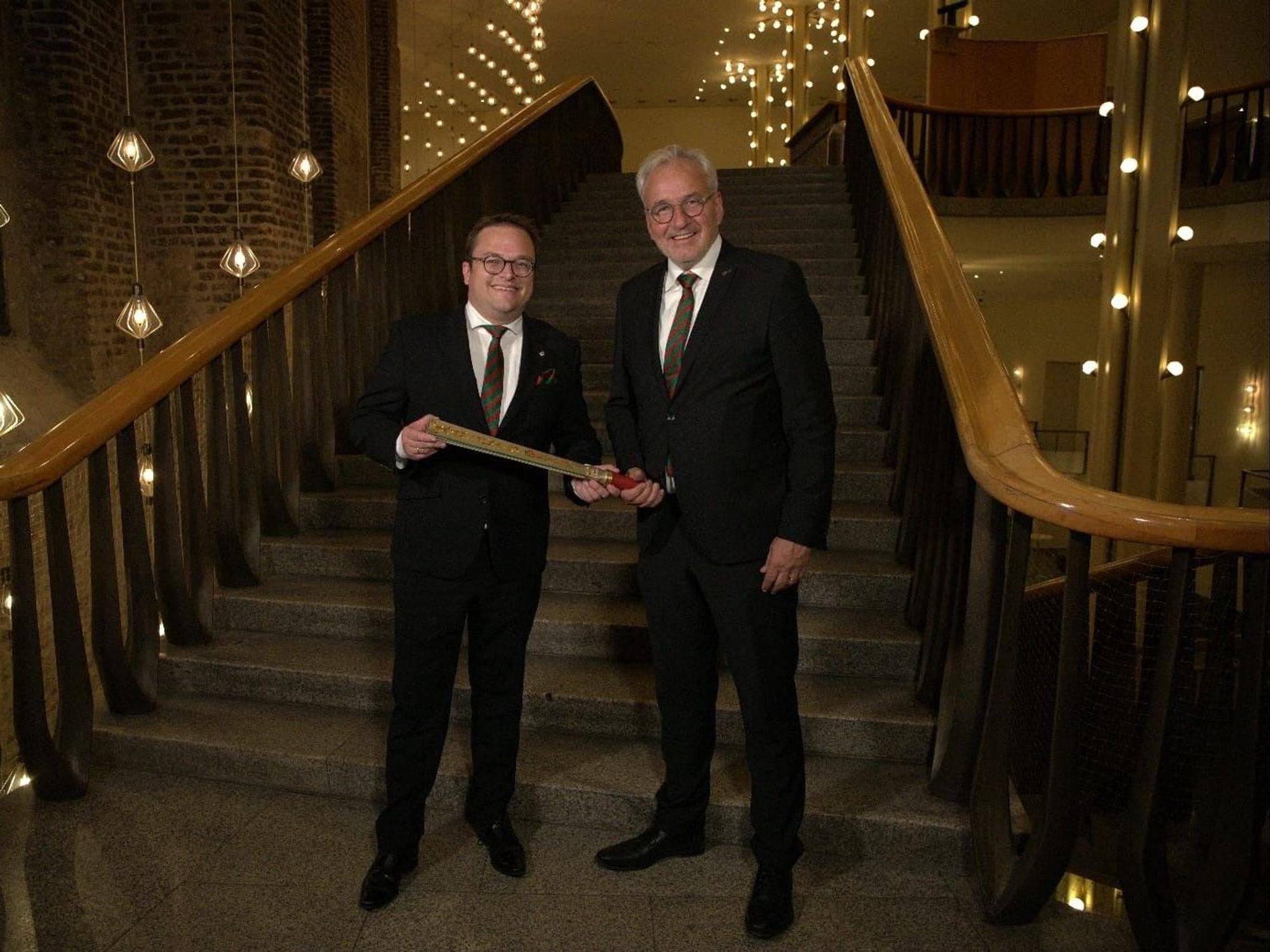 Hans Kölschbach und Björn Braun von den Altstädter Köln.