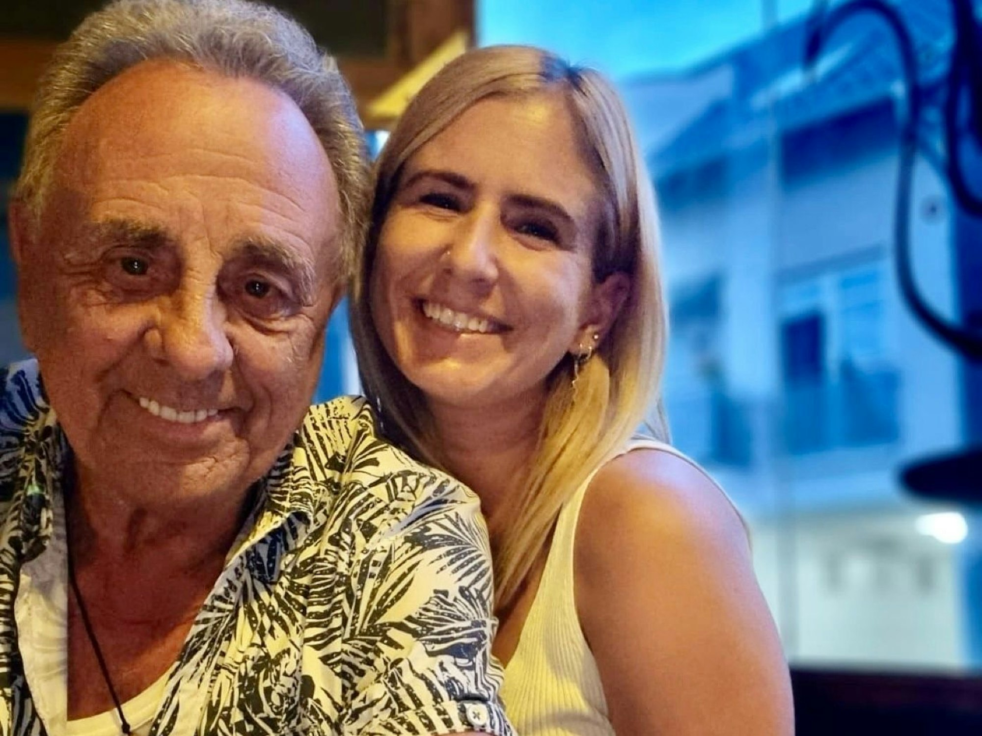 Erry Stoklosa und seine Tochter Katrin.