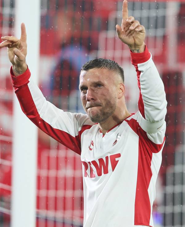 Abschiedsspiel Lukas Podolski.