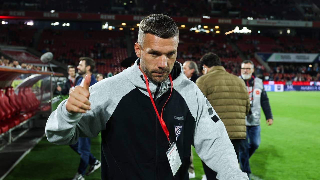 Lukas Podolski am 10. Oktober im Rhein-Energie-Stadion kurz vor seinem Abschiedsspiel: Poldi war auch zu Gast bei „TV total“.