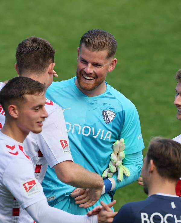 Timo Horn war mit dem VfL Bochum bei einem Testspiel zu Gast beim 1. FC Köln.