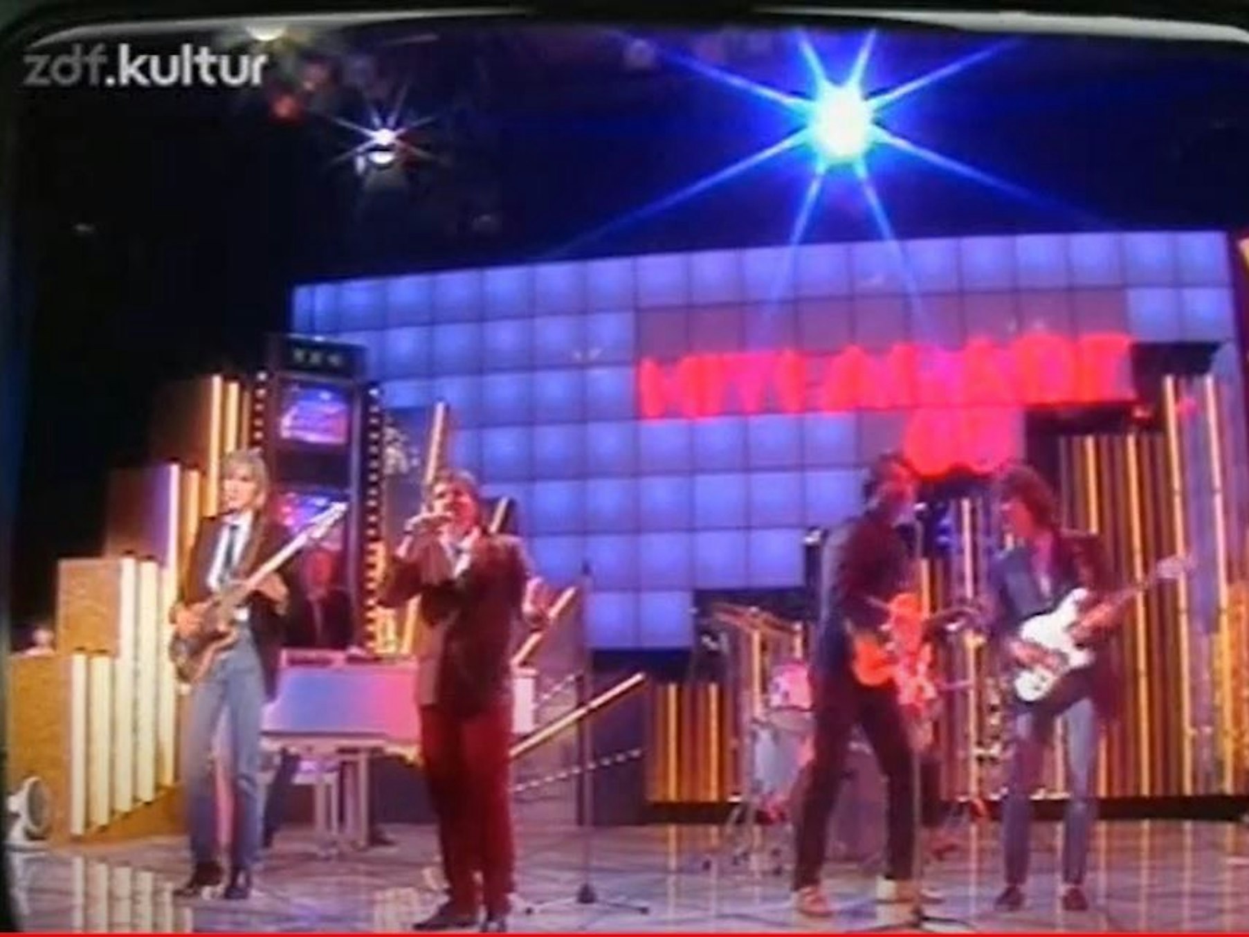 Die Bläck Fööss mit Tommy Engel bei ihrem Auftritt in der ZDF-Hitparade