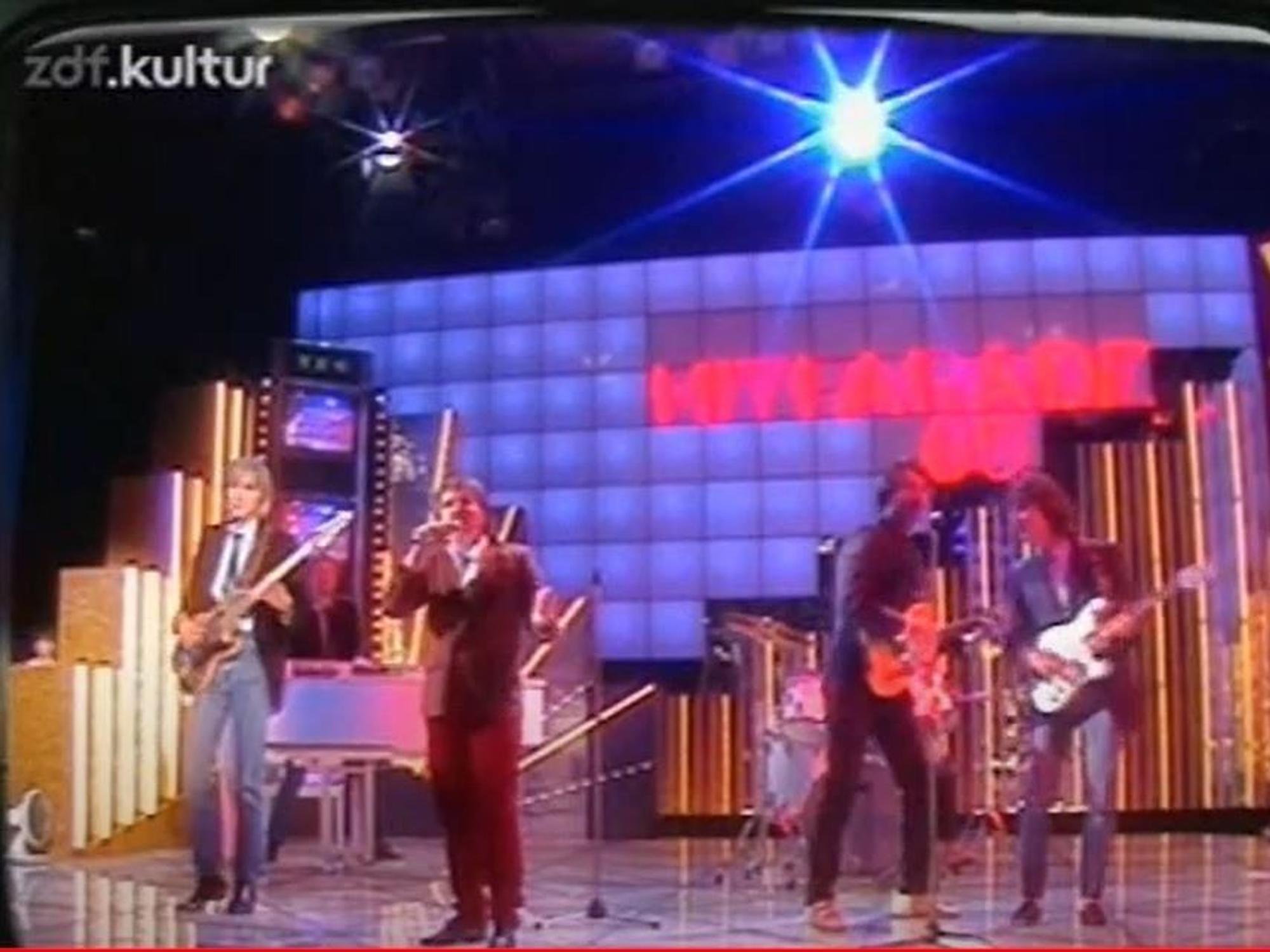 Die Bläck Fööss mit Tommy Engel bei ihrem Auftritt in der ZDF-Hitparade