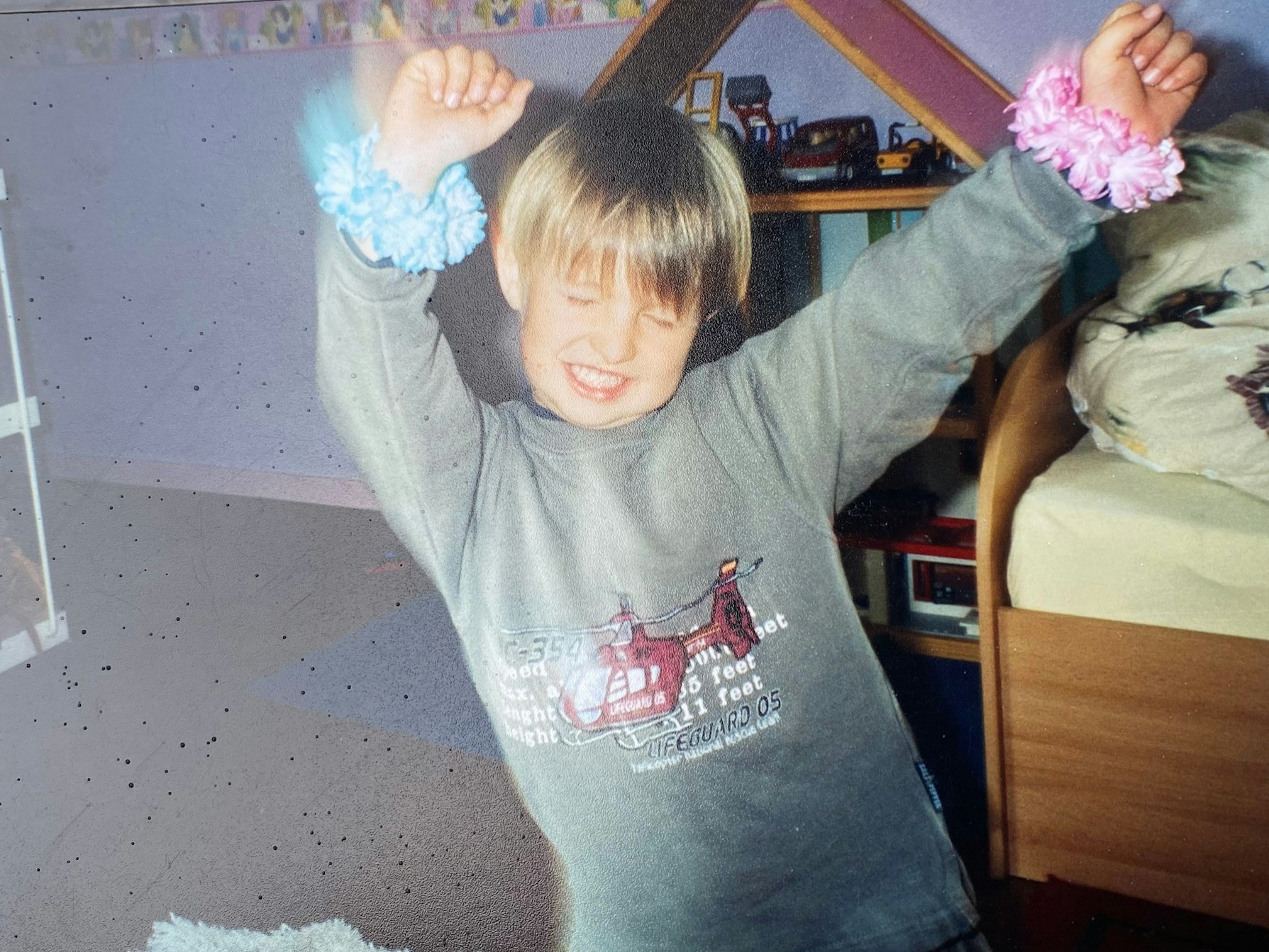 Schon als Kind hat sich Robin gerne verkleidet.