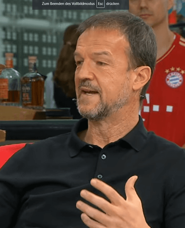 Fredi Bobic war am Sonntag (13. Oktober 2024) zu Gast im Sport1-Doppelpass.