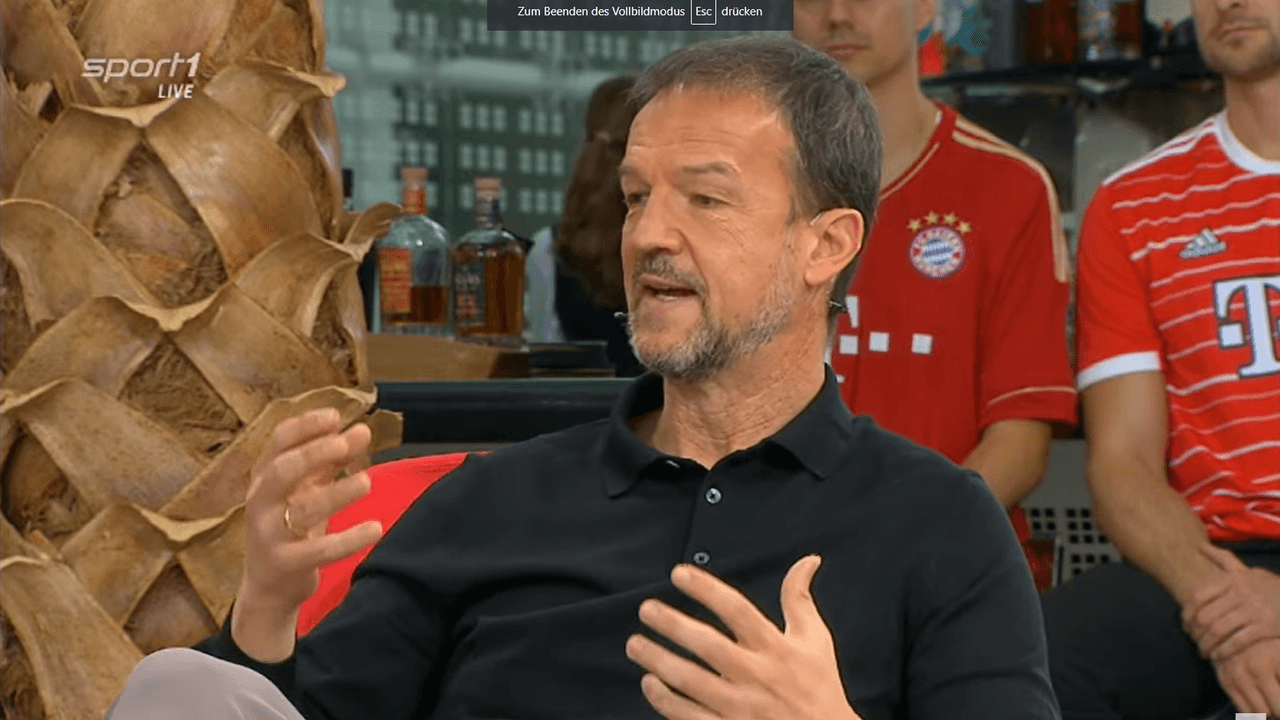 Fredi Bobic war am Sonntag (13. Oktober 2024) zu Gast im Sport1-Doppelpass.