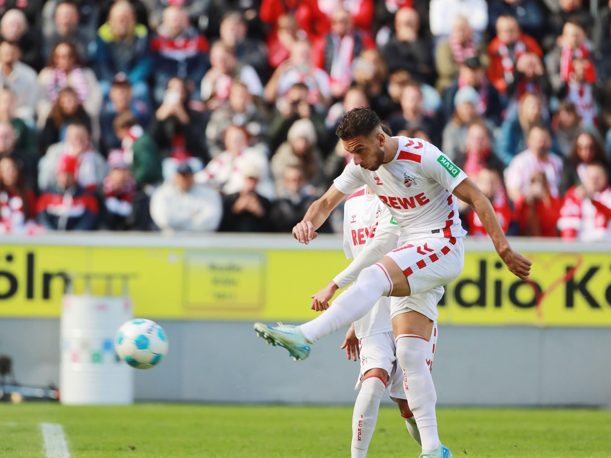 Leart Pacarada beim Spiel gegen Ulm.