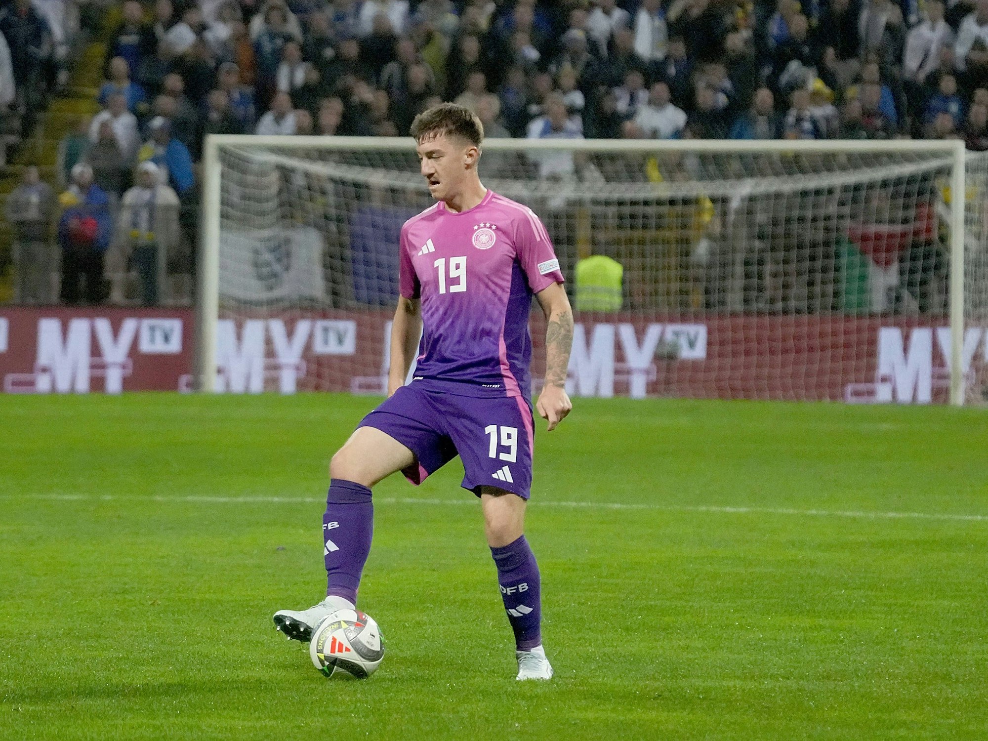 Anton Stiller am Ball.