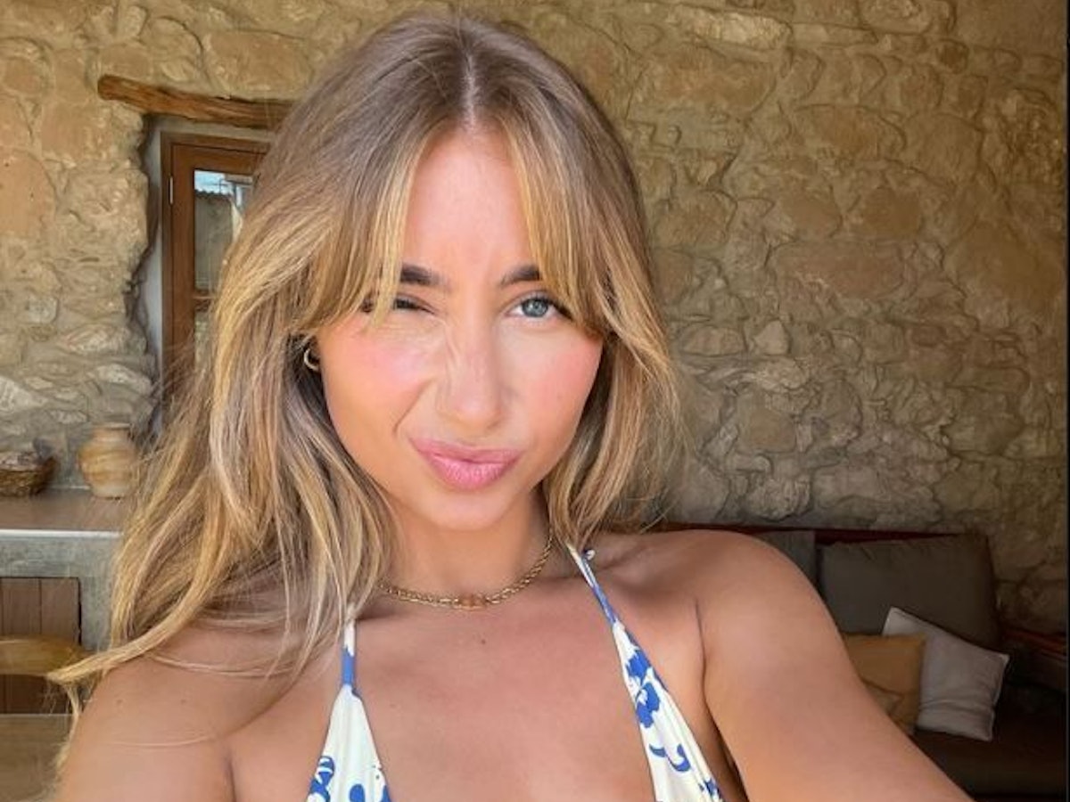 Lily Phillips ist ein britisches OnlyFans-Model. Das Foto hat sie am 18. September 2024 auf ihrem Instagram-Kanal hochgeladen.