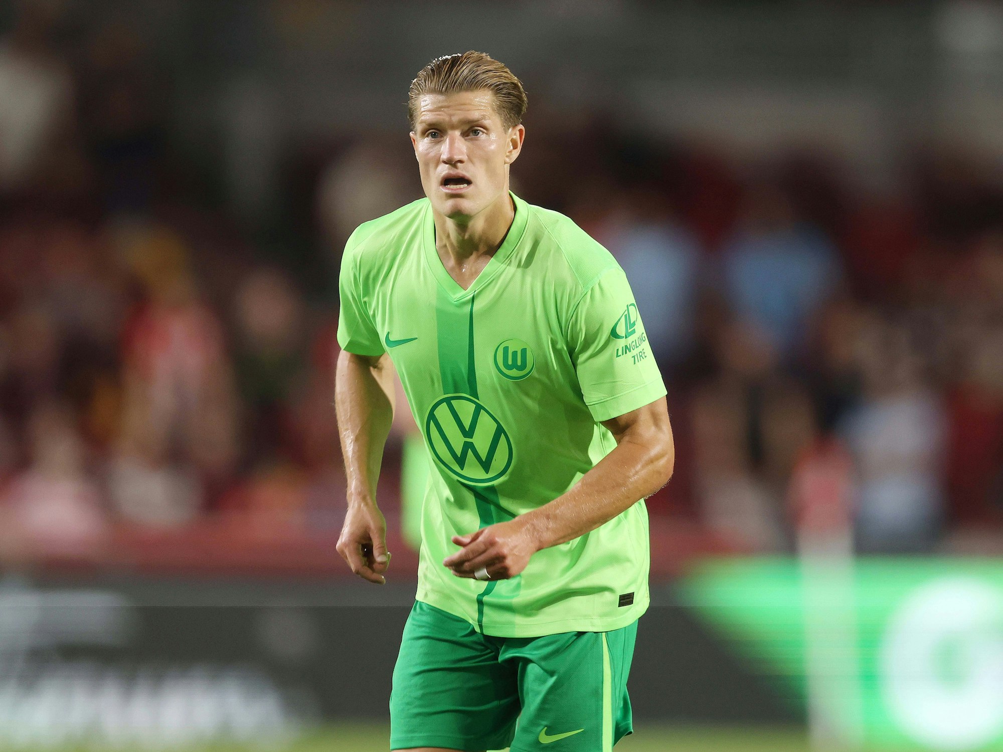 Kevin Behrens in Aktion.