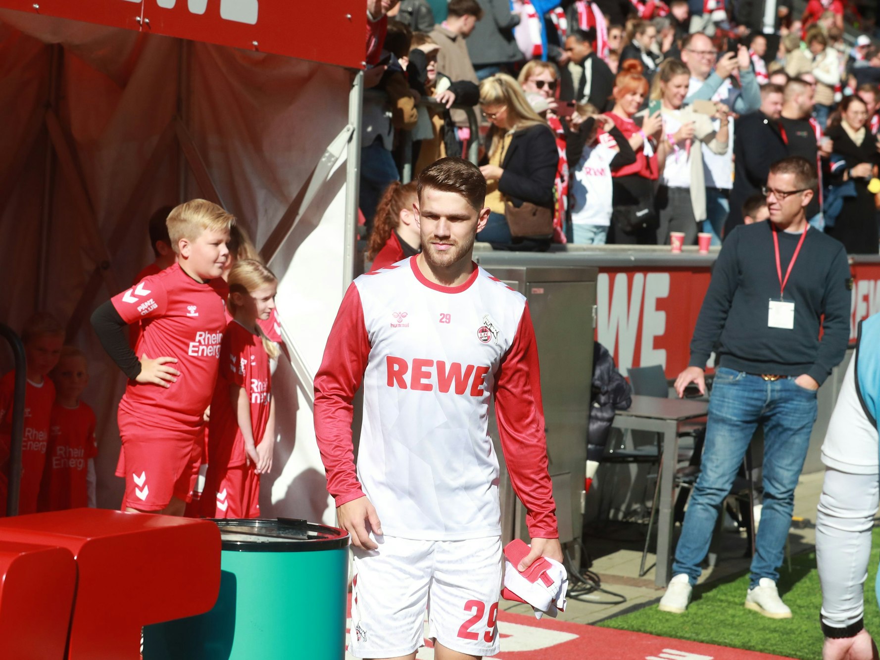 1. FC Köln vs. SSV Ulm, 8. Spieltag, 05.10.2024, 13.00 Uhr, Jan Thielmann (1. FC Köln), Bild: Herbert Bucco