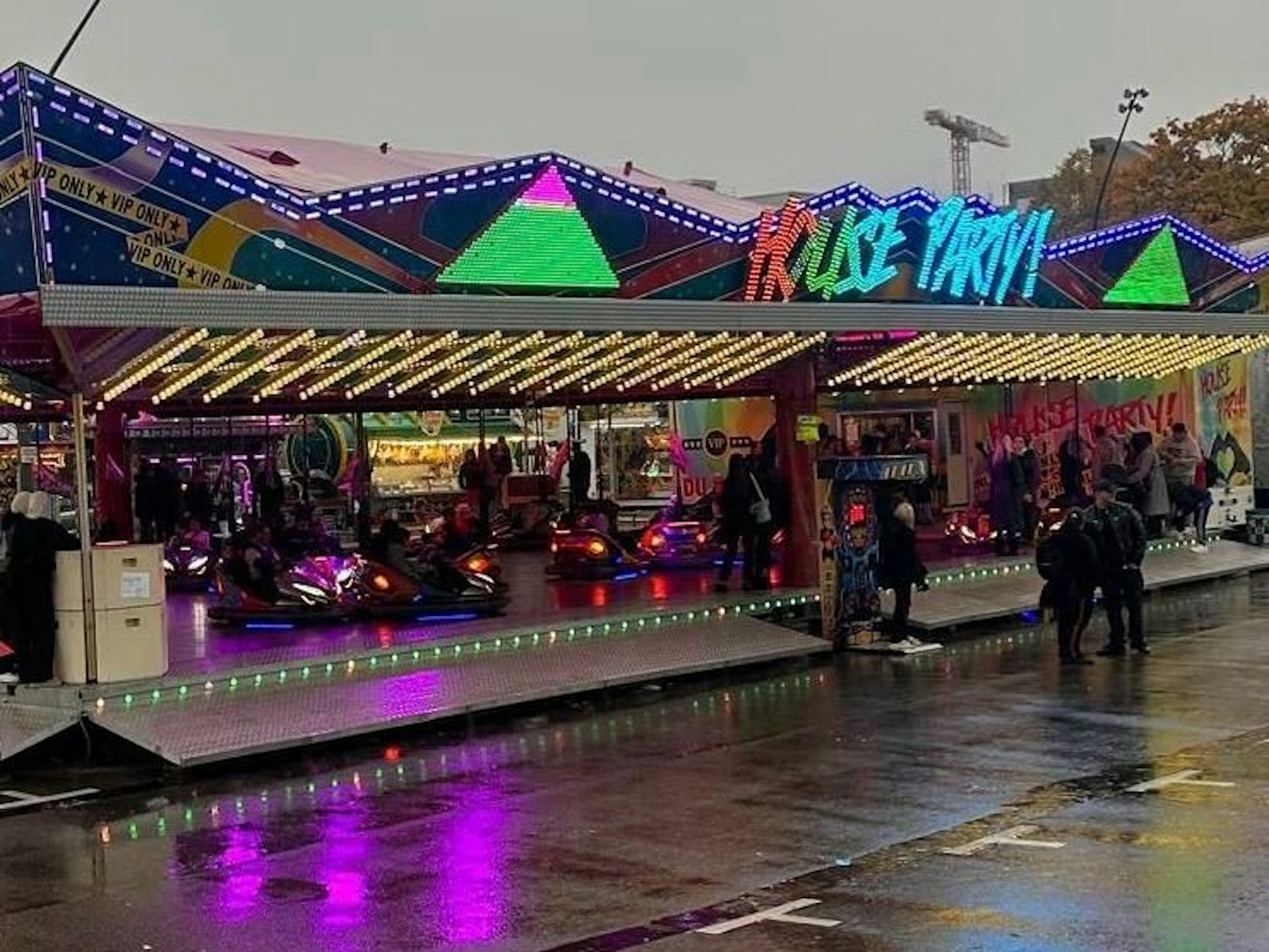 Der Autoscooter von Jenny Weber.