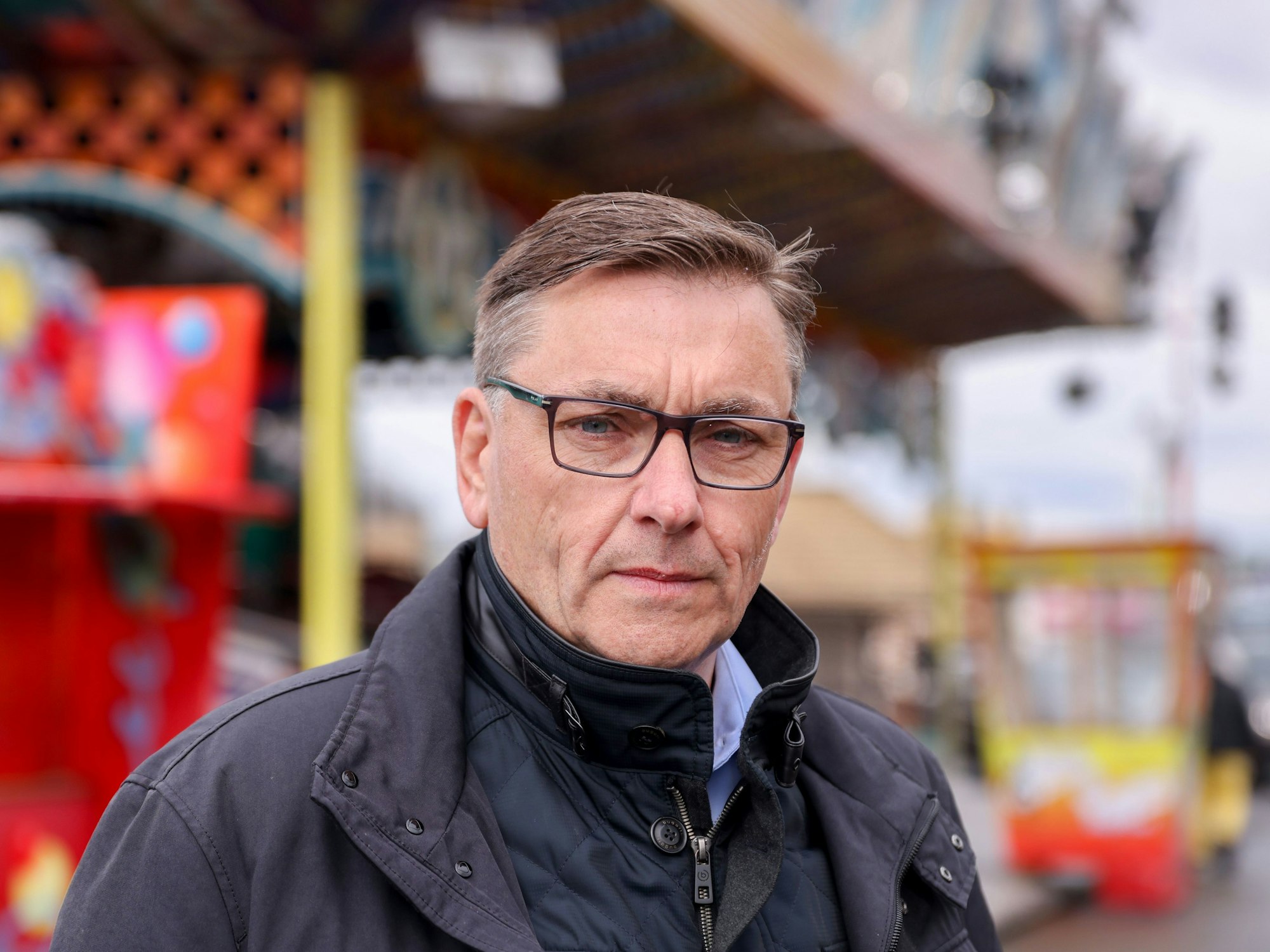 Wilfried Hoffmann, neuer Veranstalter der Kirmes.