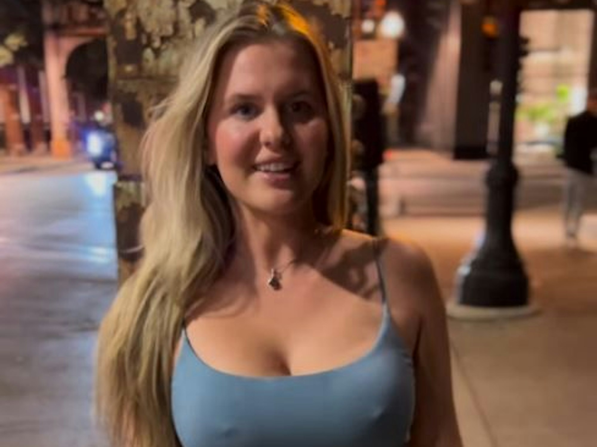 Tiffany aus dem US-Bundesstaat Wisconsin in einem Instagram-Video.