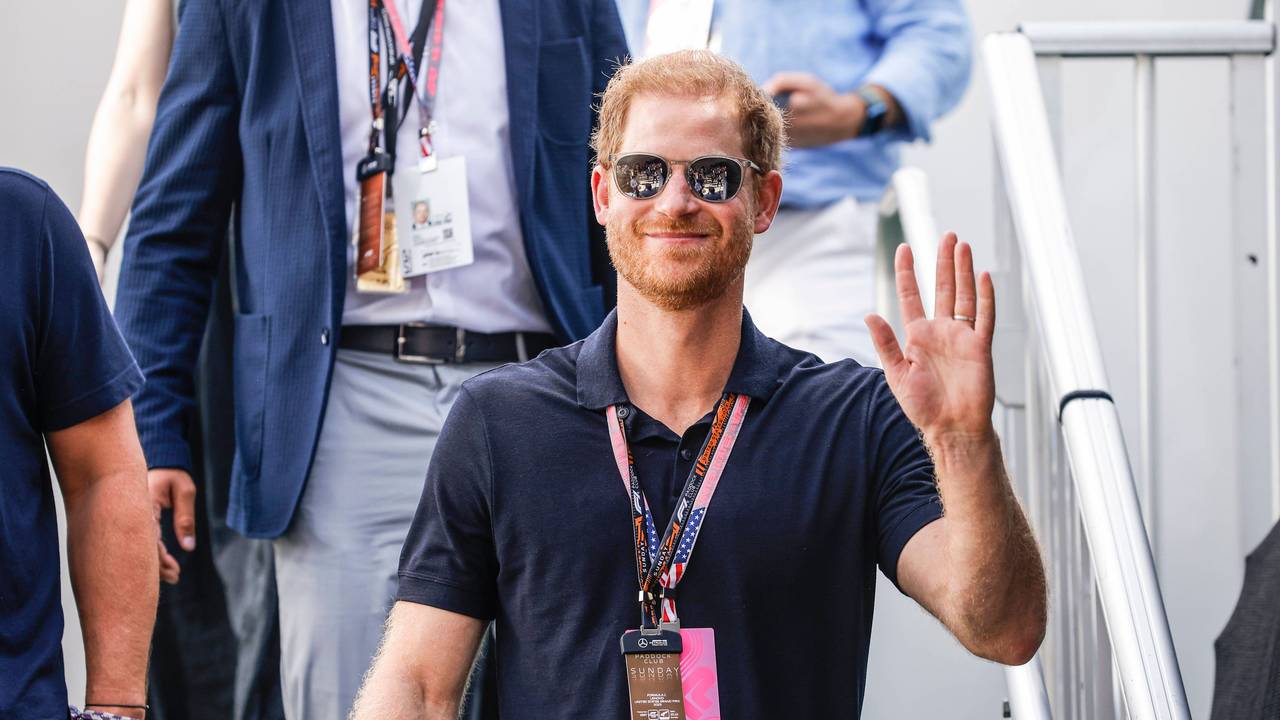 Prinz Harry, hier am 10. Oktober 2023 bei der Formel 1 in den USA, ist ein begeisterter Sportler.