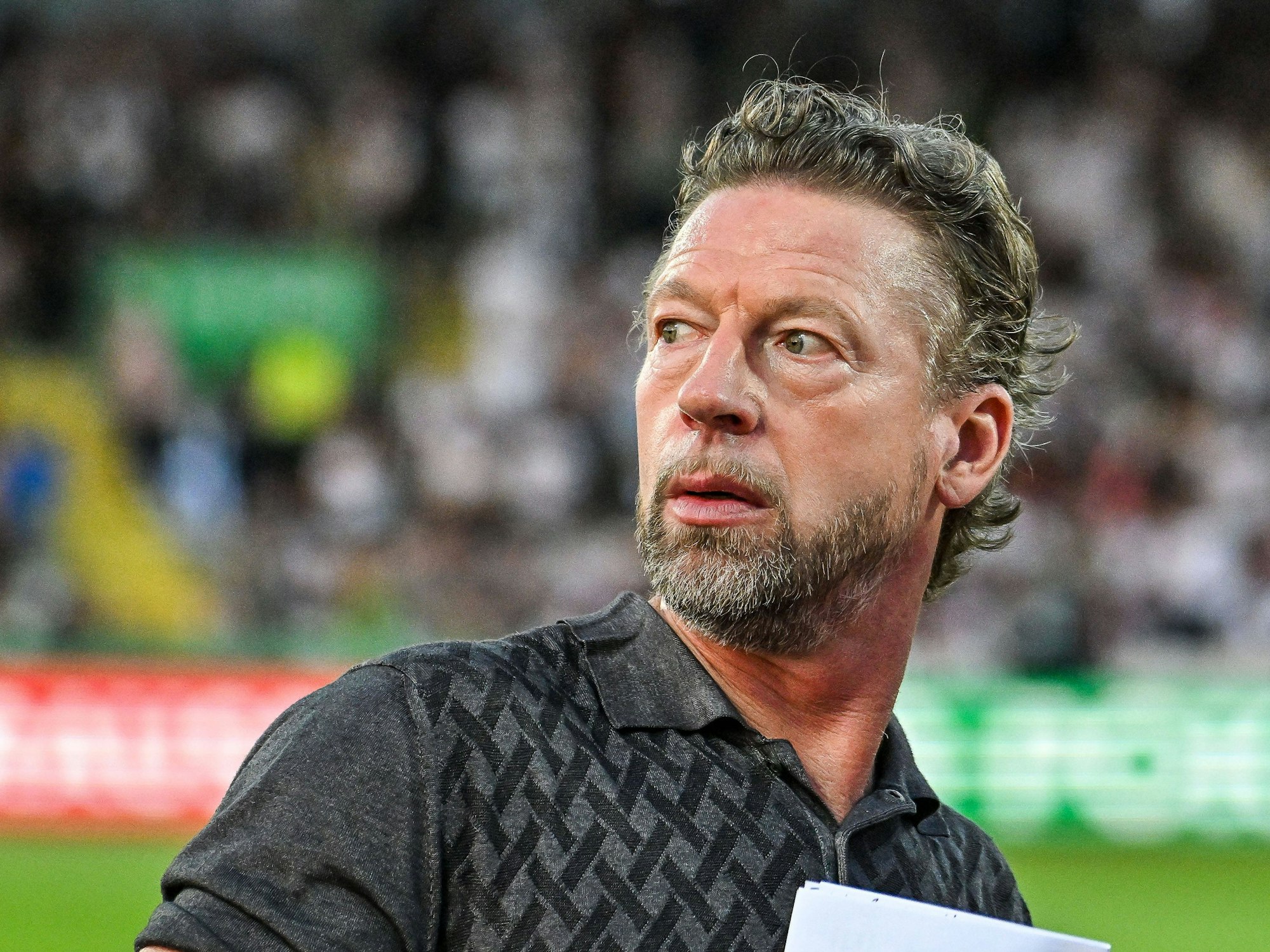 Steffen Freund guckt entsetzt.