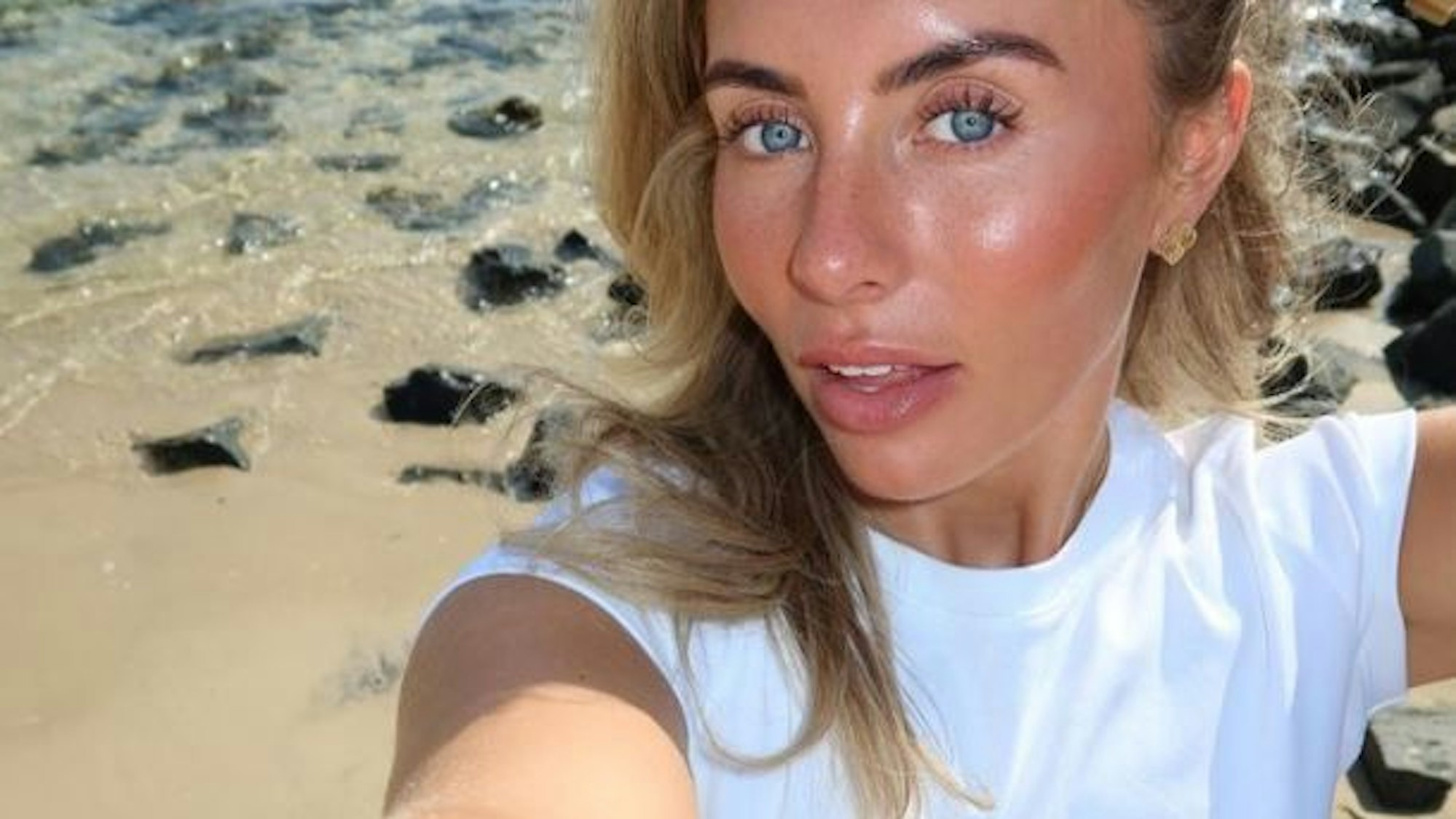 Das OnlyFans-Model Bonnie Blue auf einem Foto, dass sie am 14. August 2024 auf Instagram hochgeladen hat.