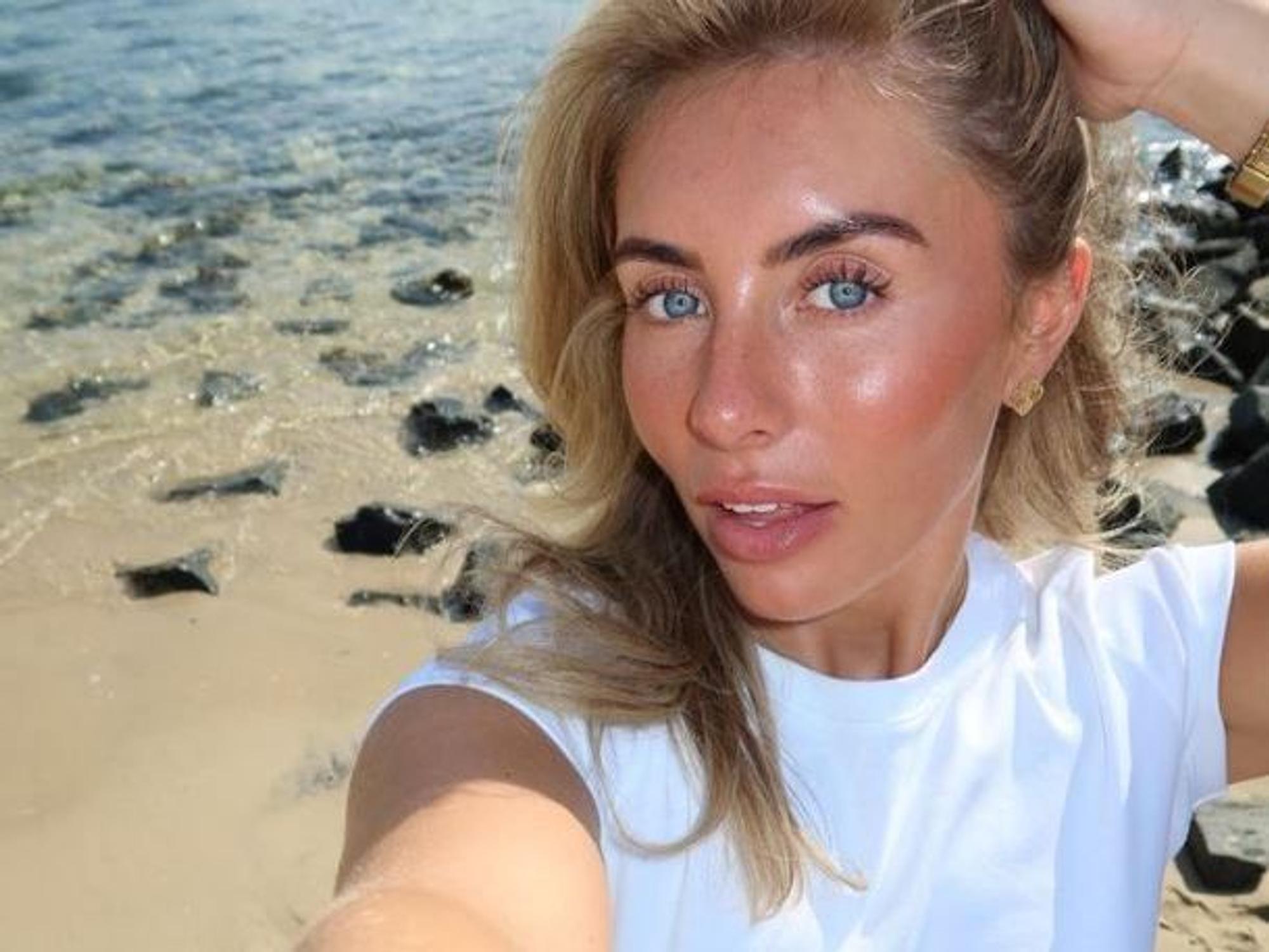 Das OnlyFans-Model Bonnie Blue auf einem Foto, dass sie am 14. August 2024 auf Instagram hochgeladen hat.