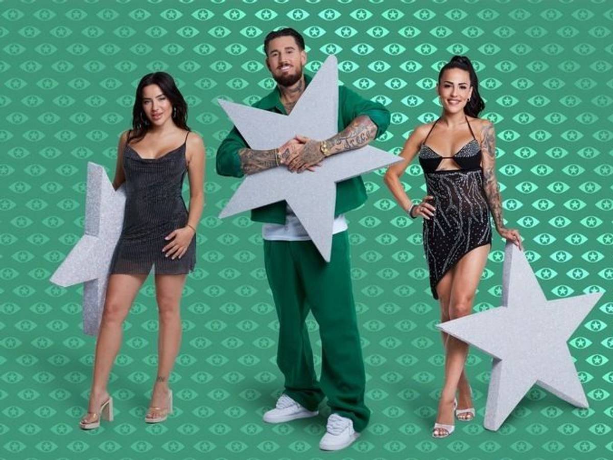 Leyla Lahouar, Mike Heiter und Elena Miras bei Promi Big Brother