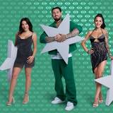 Leyla Lahouar, Mike Heiter und Elena Miras bei Promi Big Brother