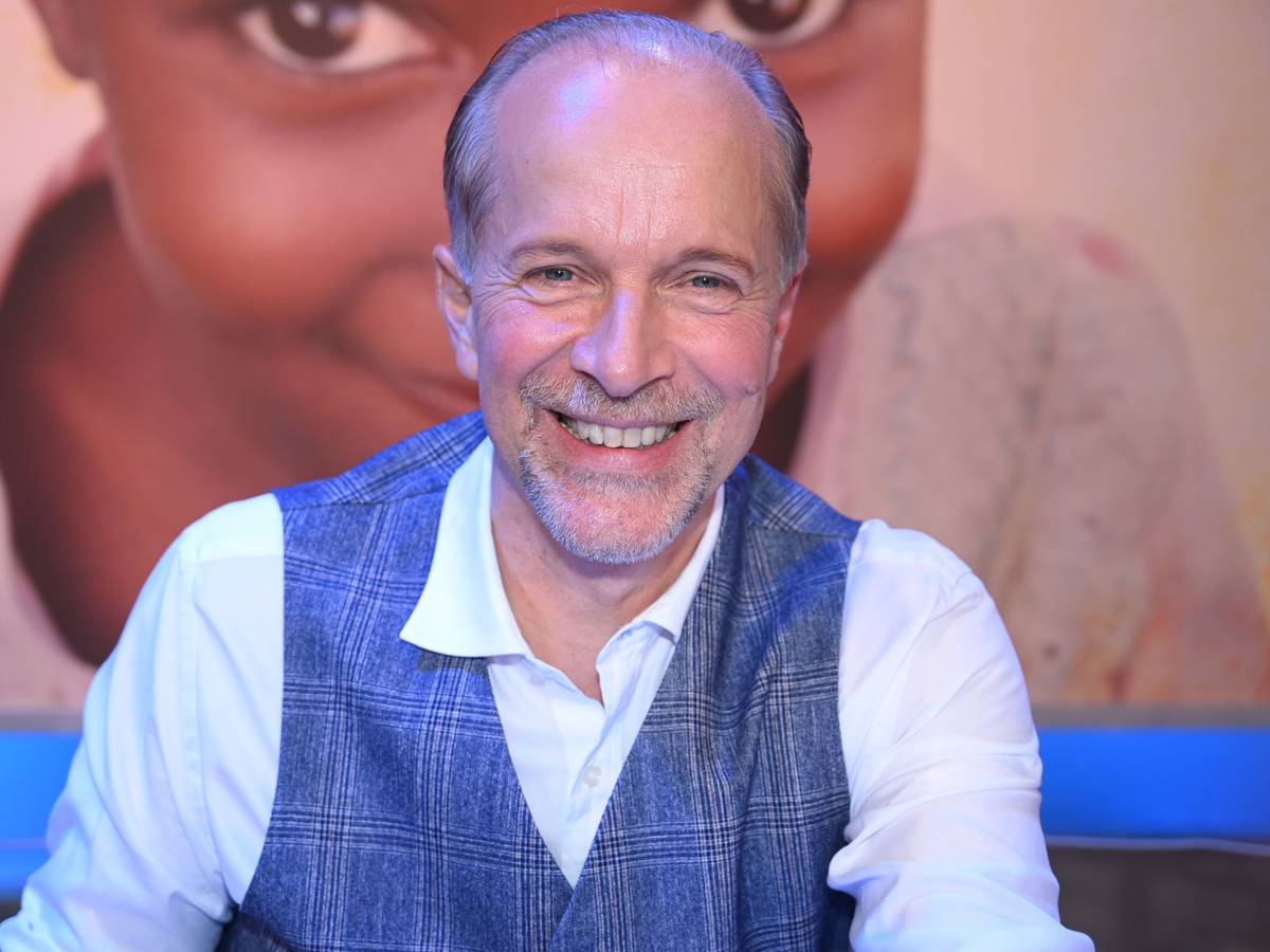 Der Schauspieler Jochen Horst posiert am 21.11.2019 in Hürth bei Köln beim 24. RTL Spendenmarathon wir helfen Kindern 2019.