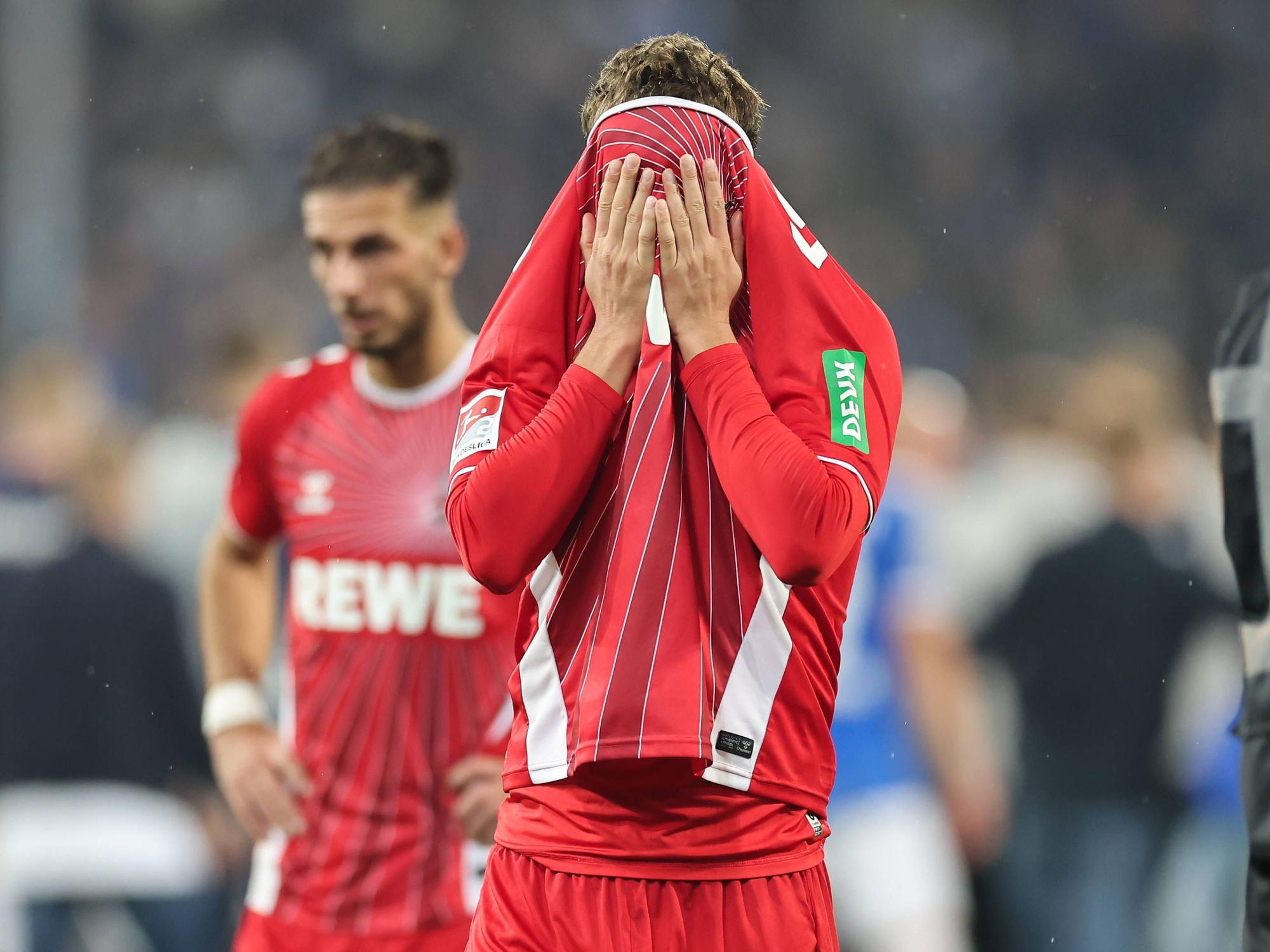 Luca Waldschmidt nach der Pleite in Darmstadt.