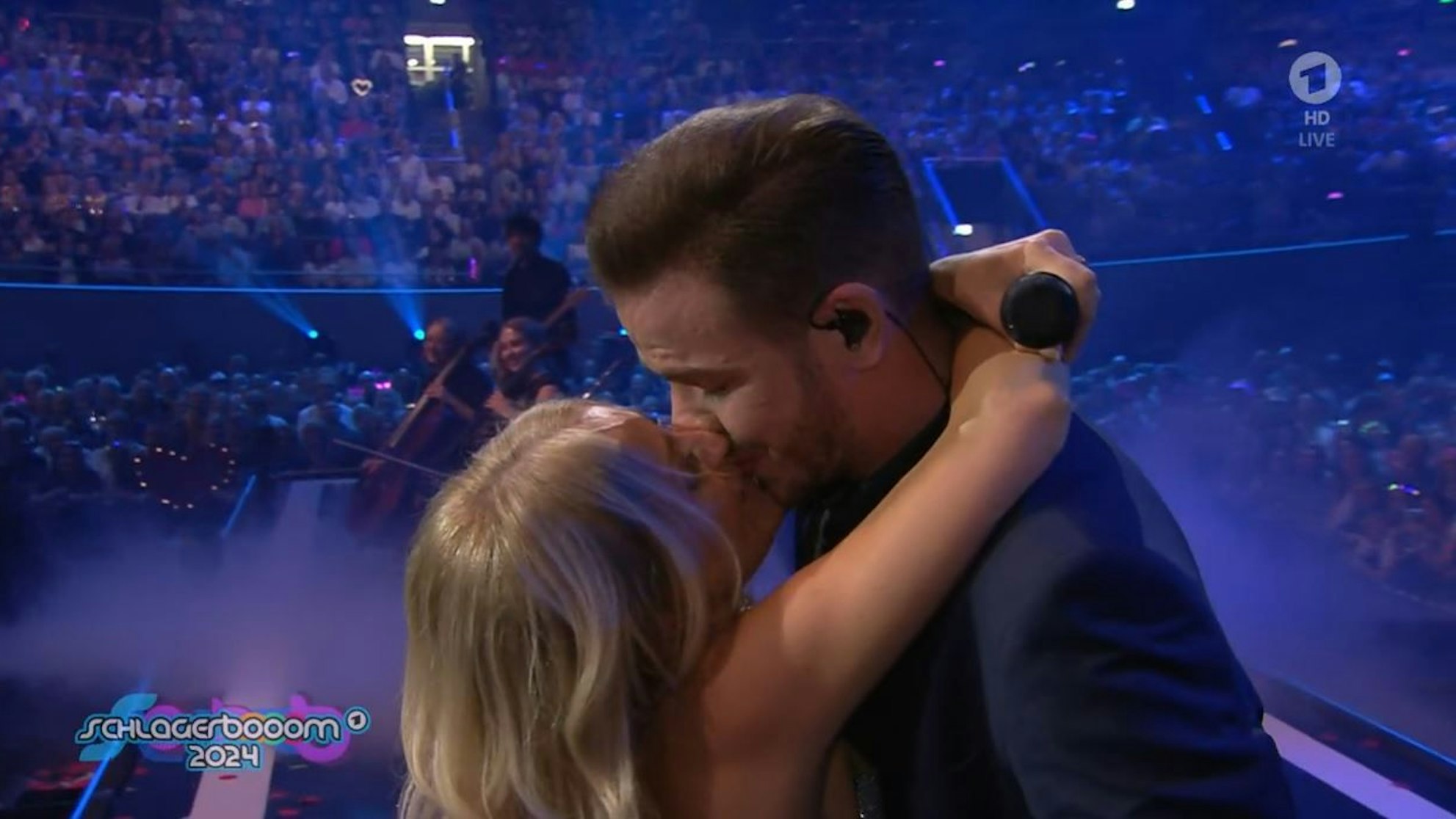 Michelle und Freund Eric Philippi: Romantische Frage beim Schlagerboom |  Express