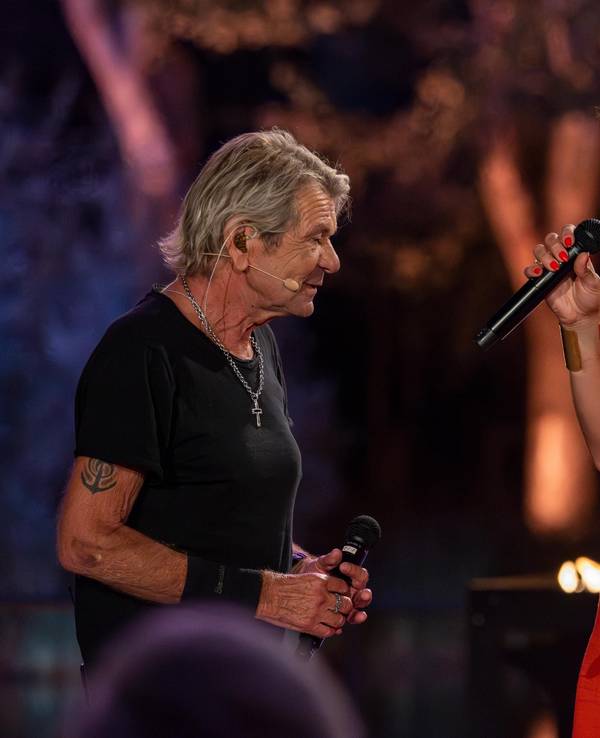 Matthias Reim und Anna-Maria Zimmermann in der Vox-Show „Sing meinen Schlager“.