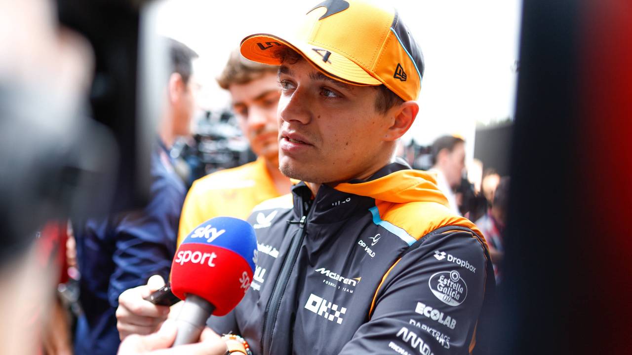 Lando Norris beim Großen Preis von Belgien am 25. Juli 2024.