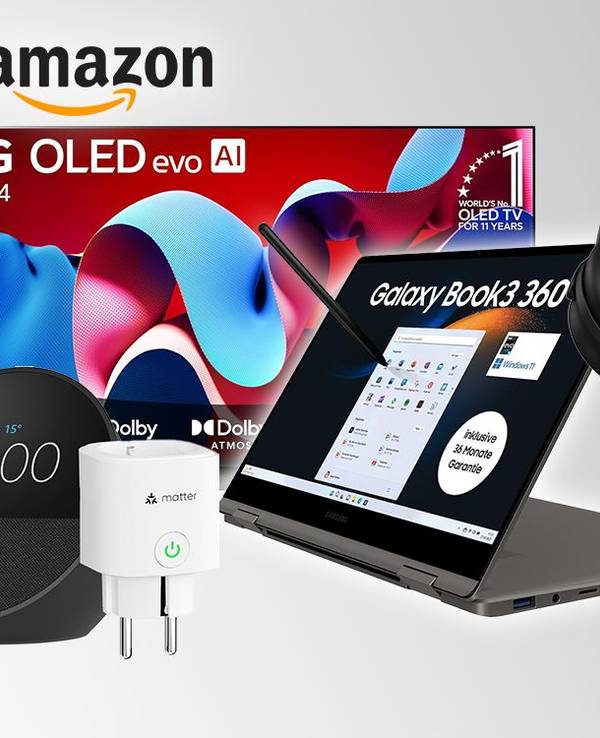 Darstellung von Technik Highlights aus dem Amazon Technik Sale