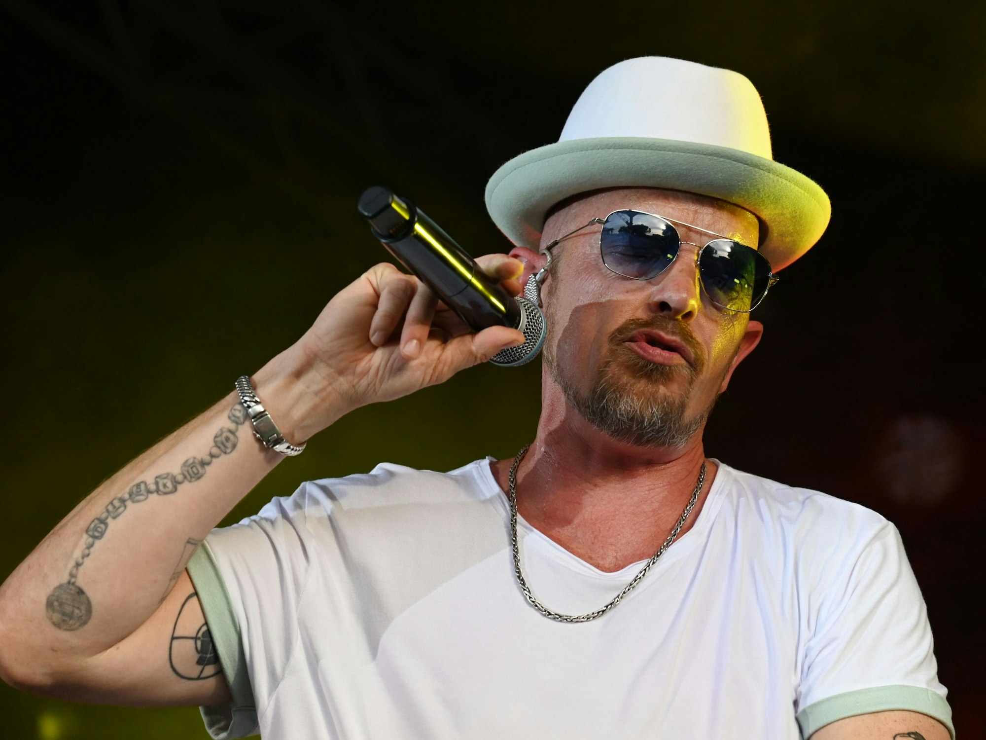 Konzert von Jan Delay im Tanzbrunnen.