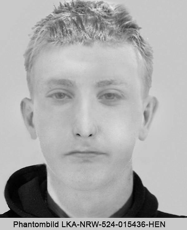 Phantombild eines Täters in Köln.