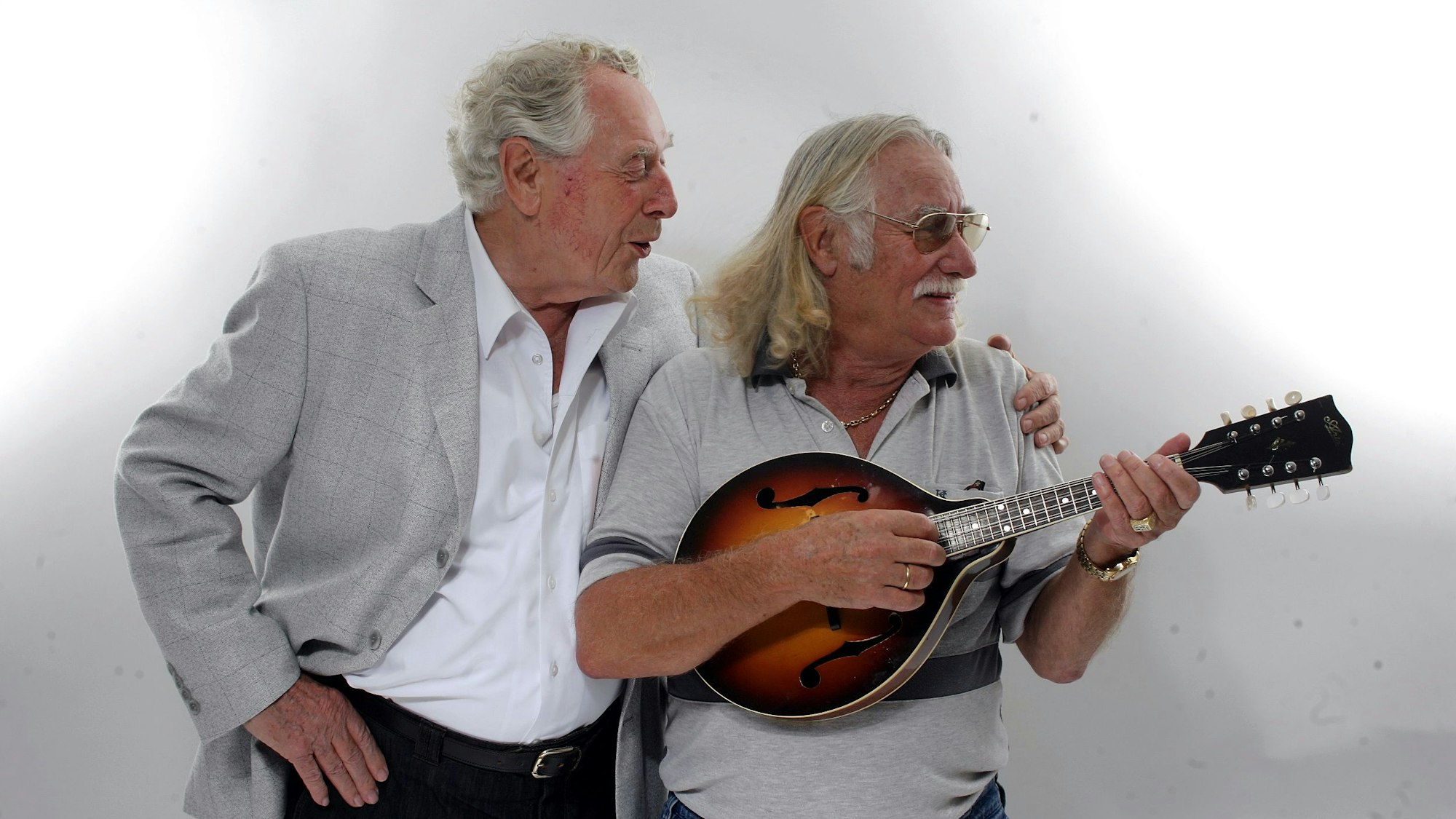 Ludwig Sebus zusammen mit Hans Süper.