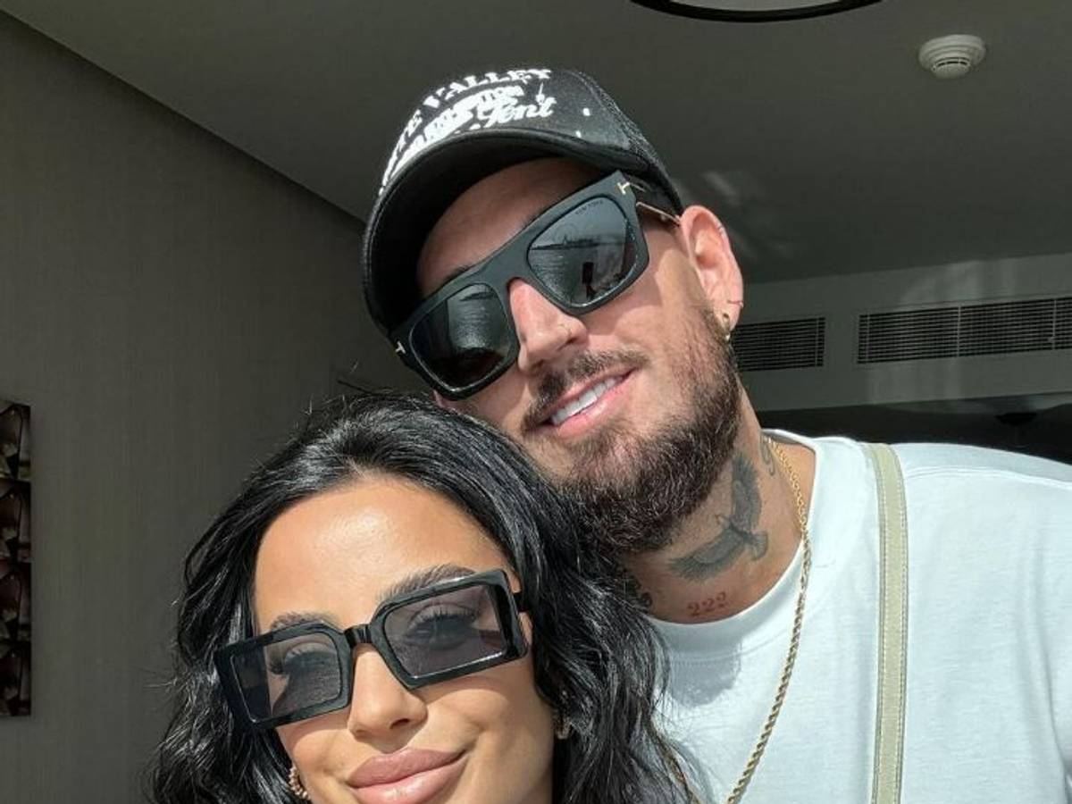 Das Foto mit ihrem Partner Mike Heiter hat Leyla Lahouar am 15. Mai 2024 auf Instagram veröffentlicht.