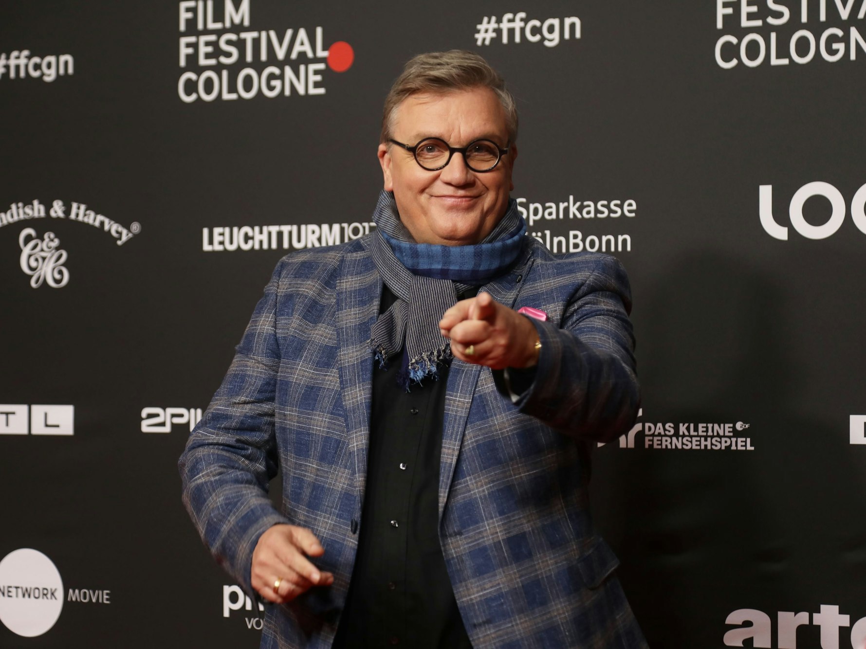 Hape Kerkeling bei der Premiere des Dokumentarfilms „Hape Kerkeling - total normal“ im Filmpalast.