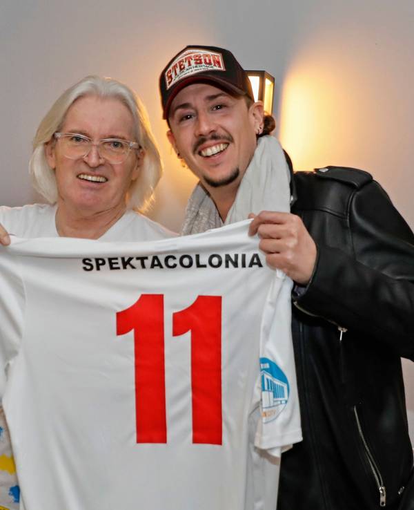 Jürgen Hoppe und Manuel Sauer von Spektacolonia.
