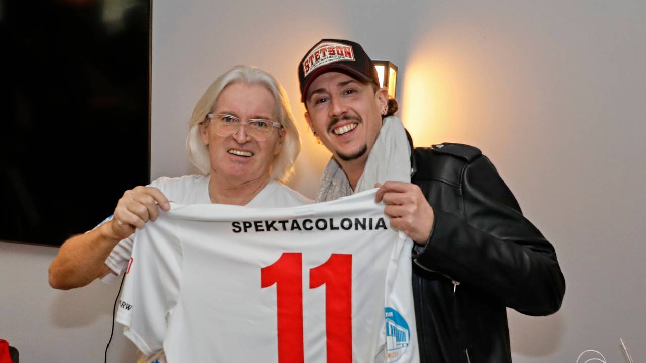 Jürgen Hoppe und Manuel Sauer von Spektacolonia.
