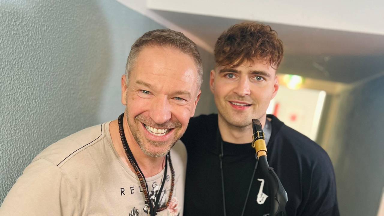 Patrick Lück mit André Schnura.