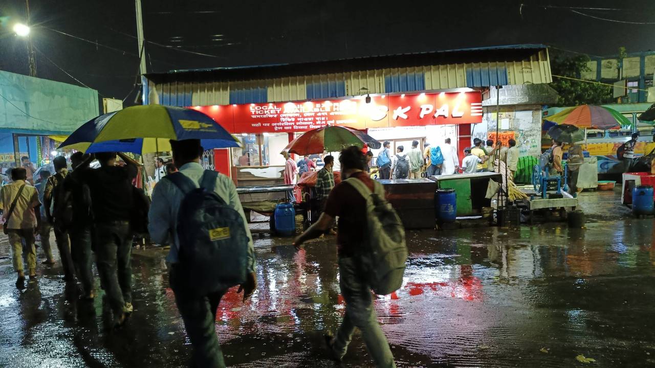 India Rainfall Heavy monsoon rains occur in Kolkata, West Bengal, India, on September 25, 2024.