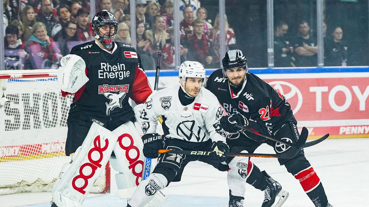 Julius Hudacek (l.), Andy Miele (M.) und Maximilian Glötzl.