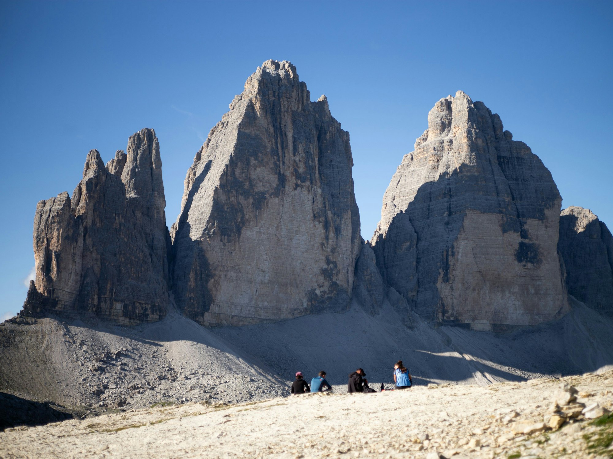 Die Drei Zinnen in den Sextner Dolomiten