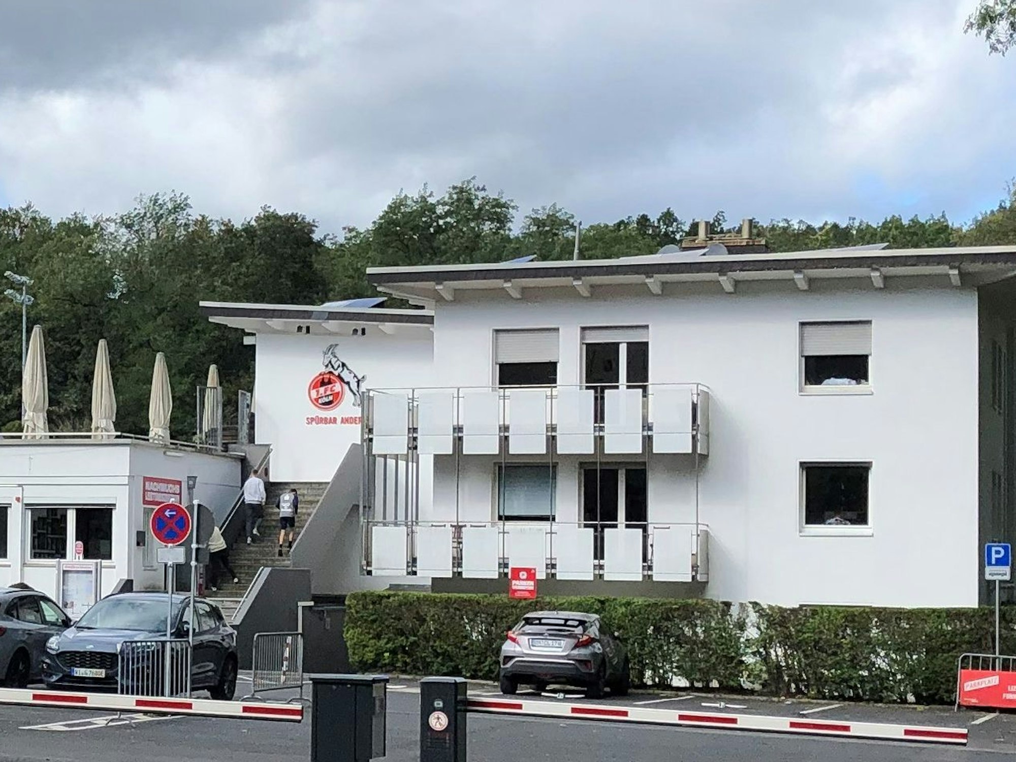 Das Geißbockheim des 1. FC Köln.