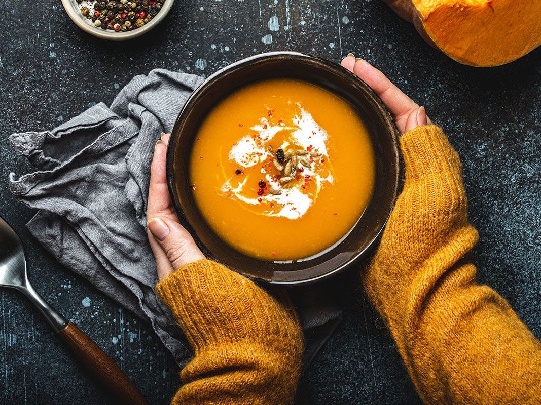 Kürbissuppe