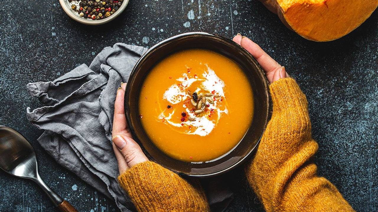 Kürbissuppe