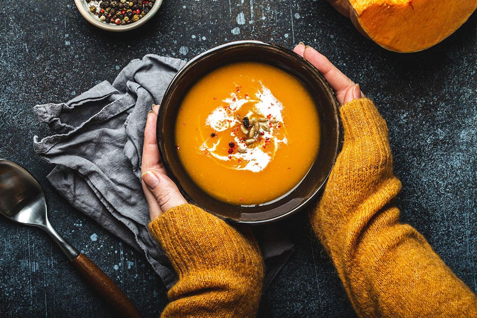 Kürbissuppe