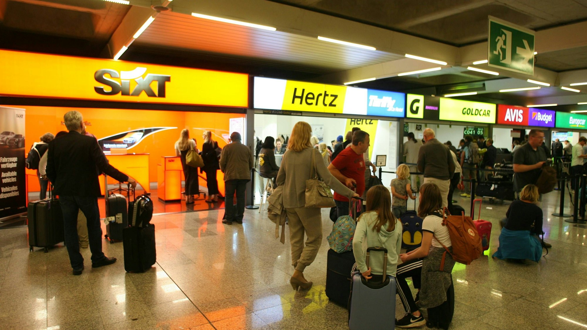 Autovermietung am Flughafen von Palma de Mallorca 15.10.2017 *** Car Rental at Airport from Palma de Mallorca 15 10 2017