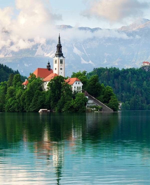 Bleder See in Slowenien