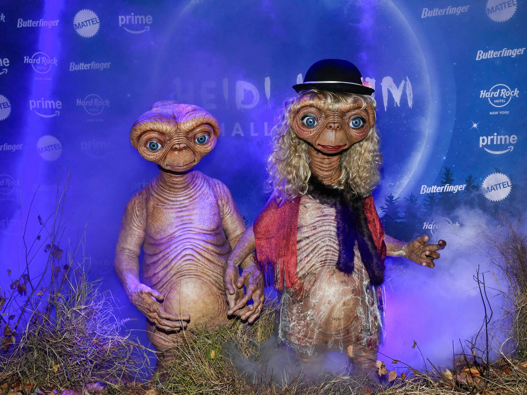 Tom Kaulitz (l.) und Heidi Klum auf der 23. jährlichen Halloween-Party.