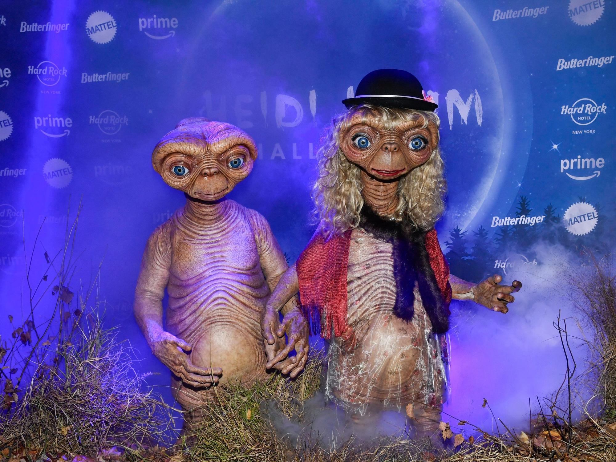Tom Kaulitz (l.) und Heidi Klum auf der 23. jährlichen Halloween-Party.